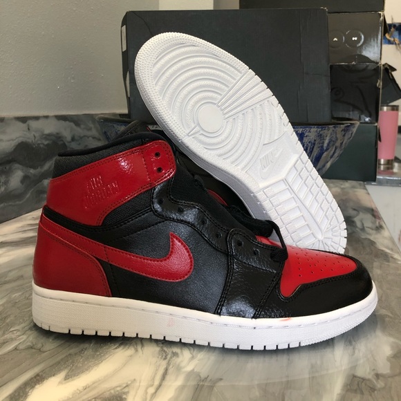 Air Jordan 1 Retro High Gym Red Custom Painted - Picture 3 of 8